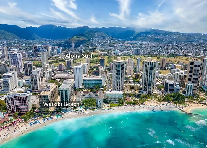 Aloha Surf With Ocean Views 14Th Floor